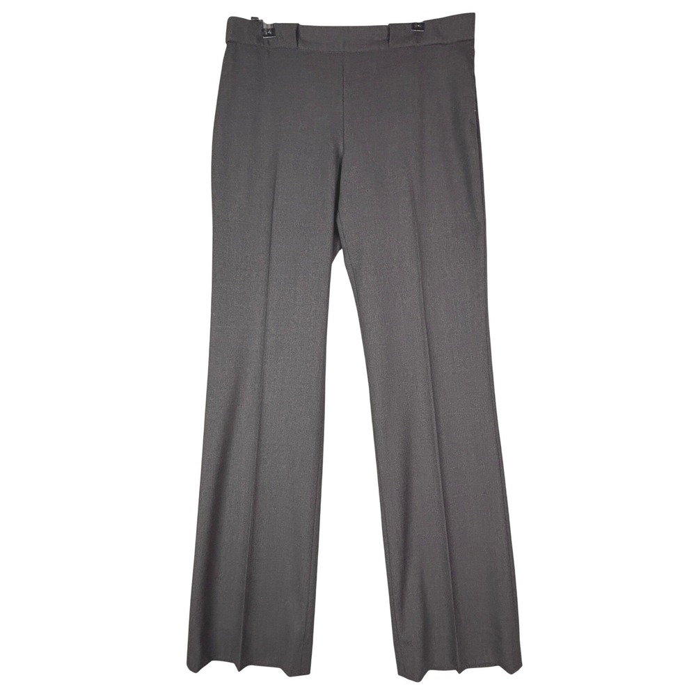 Theyskens Theory Black Straight Leg Trousers Pants B05TT206 Size 6 40